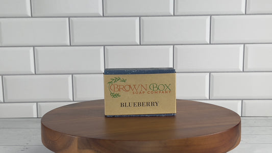 Blueberry Scrub Soap